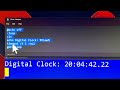 How to Add a Displayed Clock to Your Desktop using a Batch File