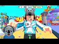 Koala VS Roblox Grow Snowball Race