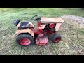 Case 155 Garden Tractor Barn Find!