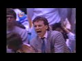 Byron Scott Dunks Over Michael Jordan! Lakers Fans Go Crazy!(1989)