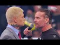 Roman reigns vs Cody Rhodes Wrestlemania 40 promo - 