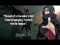 Itachi Uchiha quotes that can teach a lot about life