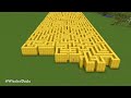 Minecraft NOOB vs PRO vs GOD: GIANT MAZE HOUSE BUILD CHALLENGE! SECRET MAZE! (Animation)