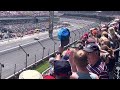Start of the 106th Indy 500, 2022, from Paddock Penthouse