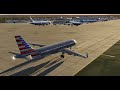 AEROFLY FS4 Flight Simulator - American Airlines Airbus A321 San Diego Approach, Landing and Taxi