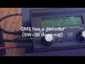 QRP Labs QMX transceiver: some cw features compared to the Venus SW-3B