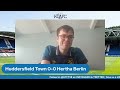 Huddersfield Town Vs Hertha Berlin | Pre Season friendly 2024/2025 | LIVE WATCHALONG