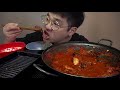 Today is menu Spicy Braised Short Ribs mukbang Legend koreanfood asmr