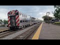 Metra Rock Island Rush Hour at Tinley Park (with lots of Hornshows)