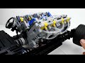 [MOC] Lego Technic Pneumatic HOT ROD Chassis - 1/8th Scale - V8 LPE Powered!