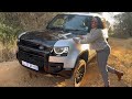 Test driving a Defender!!! What an experience