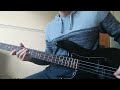 Social Distortion - Dear Lover Bass Cover