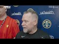 SERIES FINALE TOMORROW | Michael Malone Full Interview | Nuggets vs Timberwolves Game 7 | Practice