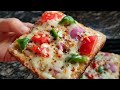 bread pizza 🍕 || quick and easy bread pizza 😋