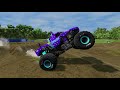 Monster Jam INSANE Racing, Freestyle and High Speed Jumps #12 | BeamNG Drive