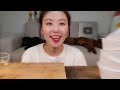 ASMR Pork belly Gimbap, Ramen MUKBANG