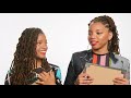 Chloe x Halle Play a Game of Who Knows Who Best?! | ELLE