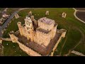 CASTILLO DE TURÉGANO. (SEGOVIA) 4K. Mirando al cielo.