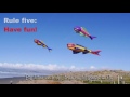 Ten big rules of kite-flying