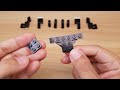 Micro LEGO brick  TV combiner transformer mech -  Mr. Television