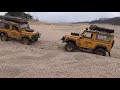 1/10 Scale Land Rover DEFENDER 90/110 Off Road | Camel Trophy Trail with ADRC