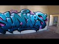 Graffiti painting / Chrome Piece / 2022