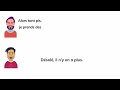 Dialogues en français : Pratiquez et Améliorez votre Niveau Linguistique ! A1-A2-B1-B2