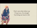 Becky G-Shower (Lyrics)