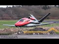 Cirrus G2+ Vision Jet - Start up, takeoff, low passes and landing