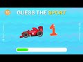 Guess the SPORT by Emoji ⚽🏀🏈| Emoji Quiz 2024 | #quiz