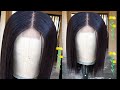 Diy wig:How to make a wig/ Wig making for beginners/ Braiding hair wig