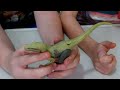 unboxing Jurassic world Dino tracker velociraptor