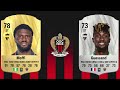 EA FC 25 OGC NICE RATINGS PREDICTIONS FT. 🇳🇬 MOFFI, 🇫🇷 TODIBO AND 🇨🇮 BOGA