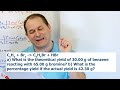 Theoretical Yield & Percent Yield in Chemistry Explained