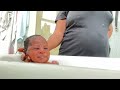 How To Bath A Newborn Nigeria Traditional Way|Afican New Born Bath style