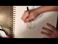How To Draw Pusheen With Bread On Her Head
