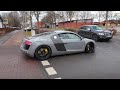 Gated Manual Audi R8 V8 FSI - Loud Startup and Acceleration