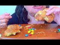 ASMR EATING | Almond CROISSANT PAIN AU CHOCOLAT | CAFE AU LAIT | MUKBANG | EATING SOUNDS | MEB ASMR