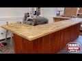 Como Instalar Un Countertop De Madera Butcher Block Fácil Tu Mismo Pasó A Paso Con Frank El Handyman