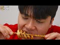 ASMR MUKBANG | CHEESE BURGER, Cheese stick, Fire Noodles, fried chicken, onion ring recipe ! eating