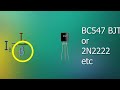 Transistor as a switch, how to calculate base resistor's resistance? || Bipolar Junction Transistor.