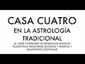 La casa cuatro en la astrología tradicional (Compendio de referencias del S. II AC - S. XVII AD)