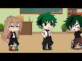 He pushed me down the stairs || gacha life (deku and v deku)