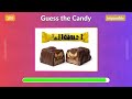 Identify the candy by its wrapper | Guess 100 Candies in 3 Seconds | Easy, Medium, Hard, Impossible