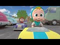 Baby Racer - Kids Video Subtitles | Arpo the Robot | Cartoons for Kids | Moonbug Literacy