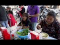 Yummy Khmer Rice Noodle With Fish Gravy - $0.75 For A Bowl - Phnom Penh Street Food