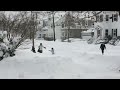 Time-lapse of 2013 Blizzard (taken in Belmont, MA)