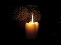 Beautiful soft burning candle ● 3 hours ● in HD