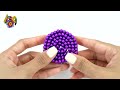 Magnetic Challenge - How to make a construction sand truck - Magnetic balls