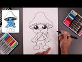 How To Draw Smurf Cat